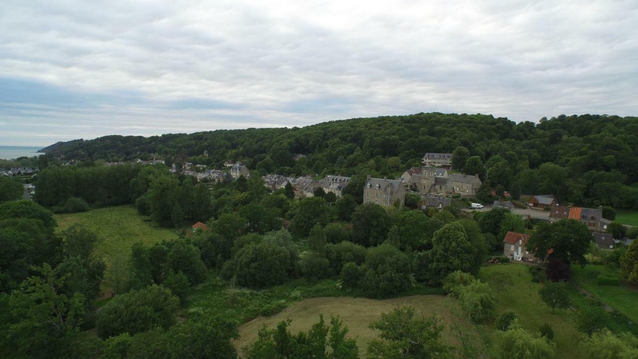 Domaine Le Gaudin - Saint Jean Le Thomas Villa Luaran gambar